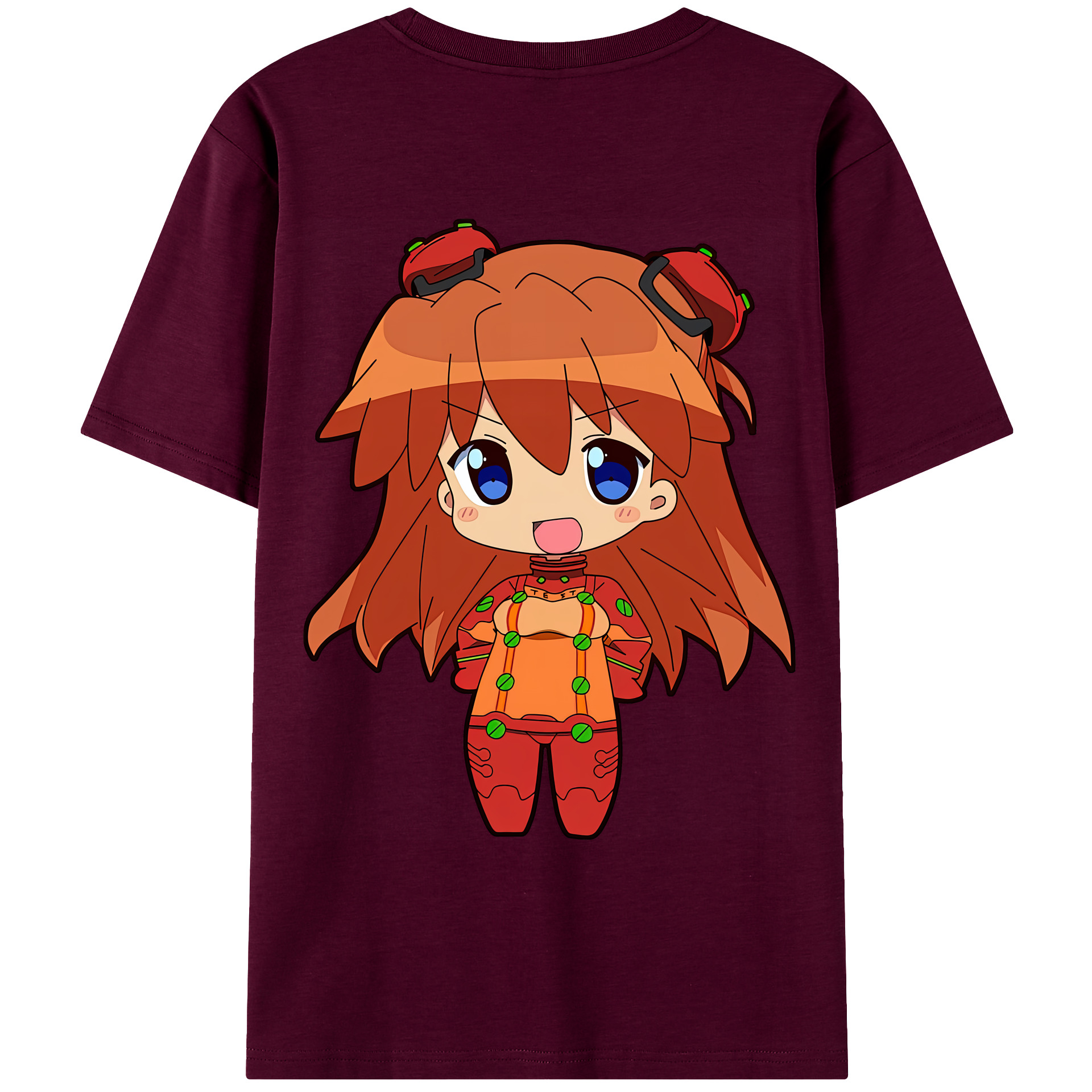 （画像用） EVA 新世紀エヴァンゲリオン レディース半袖Tシャツ(バックプリント)